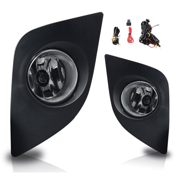 Winjet Fog Lights - Clear - Wiring Kit Included CFWJ-0366-C - main